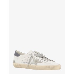 Super star leather sneakers with used effect