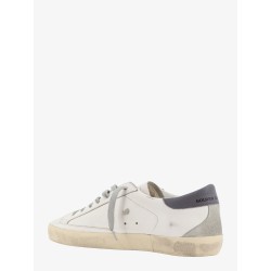 Super star leather sneakers with used effect