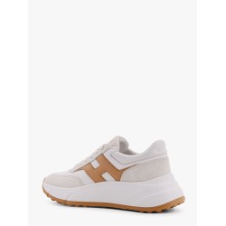 H669 leather sneakers with oversize sole