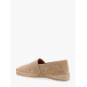 Suede espadrillas with contrasting stitching