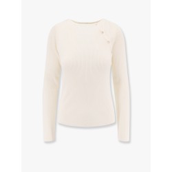 Ribbed fabric sweater