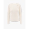 Ribbed fabric sweater