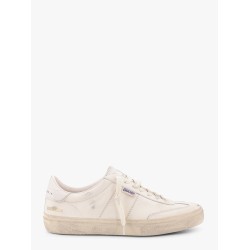 Soul star leather low-top sneakers with used effect