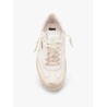 Soul star leather low-top sneakers with used effect