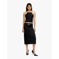 T-wilit top with oval d detail