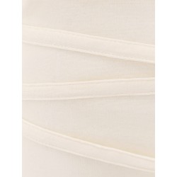Cotton t-shirt dress with belt