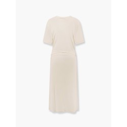 Cotton t-shirt dress with belt