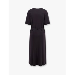 Cotton t-shirt dress with belt