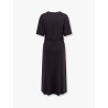 Cotton t-shirt dress with belt