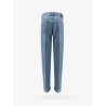 Cotton jeans with rossa ancora back logo patch