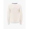 Ribbed fabric sweater