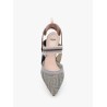 Colibrì mesh slingback with FF embroidery