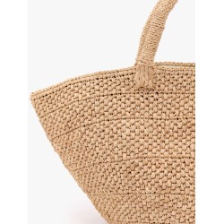 Ela rafia handbag