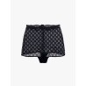 Lace culottes with all-over gg motif