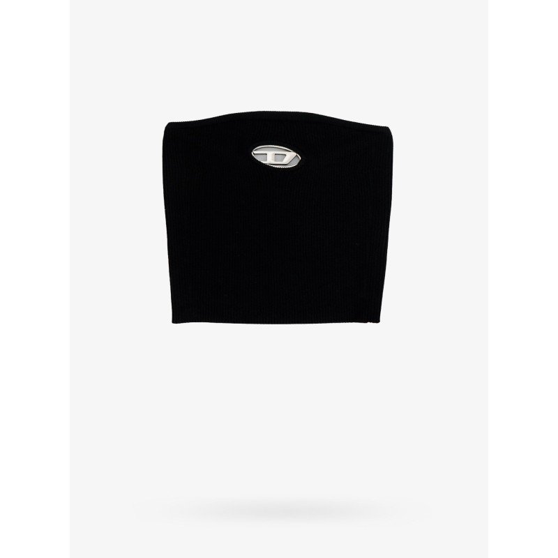 Ribbed viscose top