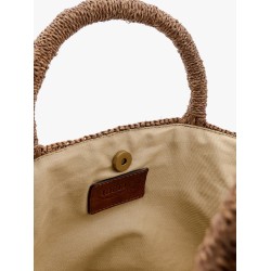 Ela rafia handbag