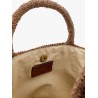 Ela rafia handbag