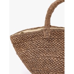 Ela rafia handbag