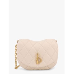 Rocking horse quilted leather shoulder bag