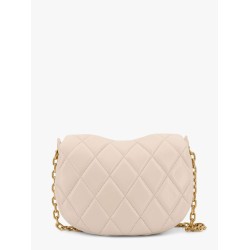 Rocking horse quilted leather shoulder bag