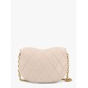 Rocking horse quilted leather shoulder bag