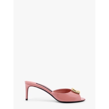 Patent leather sandals