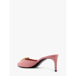 Patent leather sandals