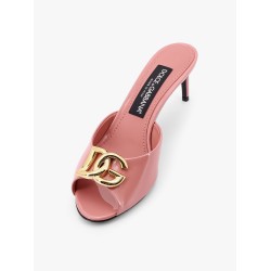 Patent leather sandals