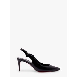 Hot chick patent leather slingback