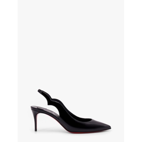 Hot chick patent leather slingback