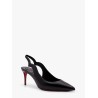 Hot chick patent leather slingback