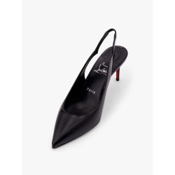 Hot chick patent leather slingback