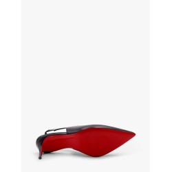 Hot chick patent leather slingback