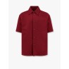 Gg jacquard oversize cotton shirt