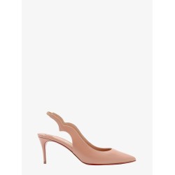Hot chick patent leather slingback