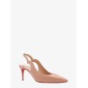 Hot chick patent leather slingback