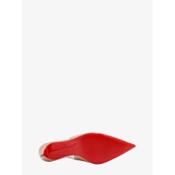 Hot chick patent leather slingback