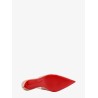 Hot chick patent leather slingback