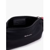 Nylon beauty case with metal logo