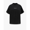 Cropped t-shirt with logo embroidery