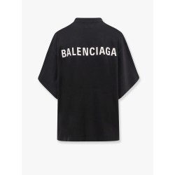 Cropped t-shirt with logo embroidery