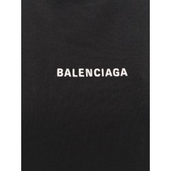 Cropped t-shirt with logo embroidery