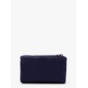 Nylon beauty case with metal logo