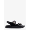 Leather sandals with 4g metal details
