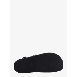 Leather sandals with 4g metal details