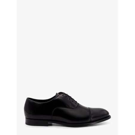 Lace-up leather shoe