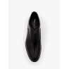 Lace-up leather shoe