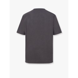 Cotton t-shirt with frontal iconic skull