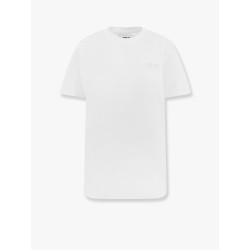 Cotton t-shirt with back glittered print