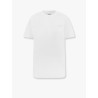 Cotton t-shirt with back glittered print